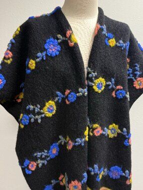 Iperico Italian Wool Cardigan Kimono